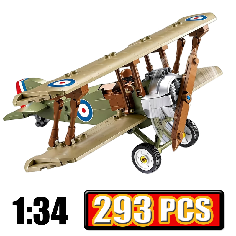Kids Toys Uk - 1. Dünya Savaşı İngiliz F.1 Çift