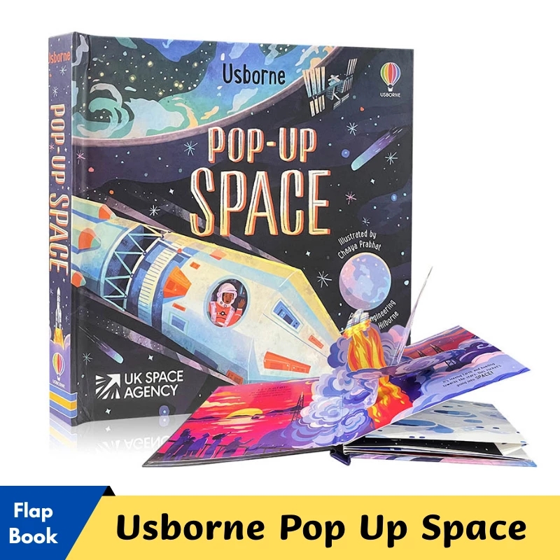 Kids Toys Now - Usborne Pop Up uzay eğitim resimli