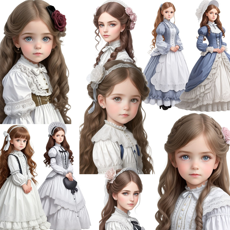 Kids Toys Victoria - Victoria küçük kız çıkartmalar el sanatları