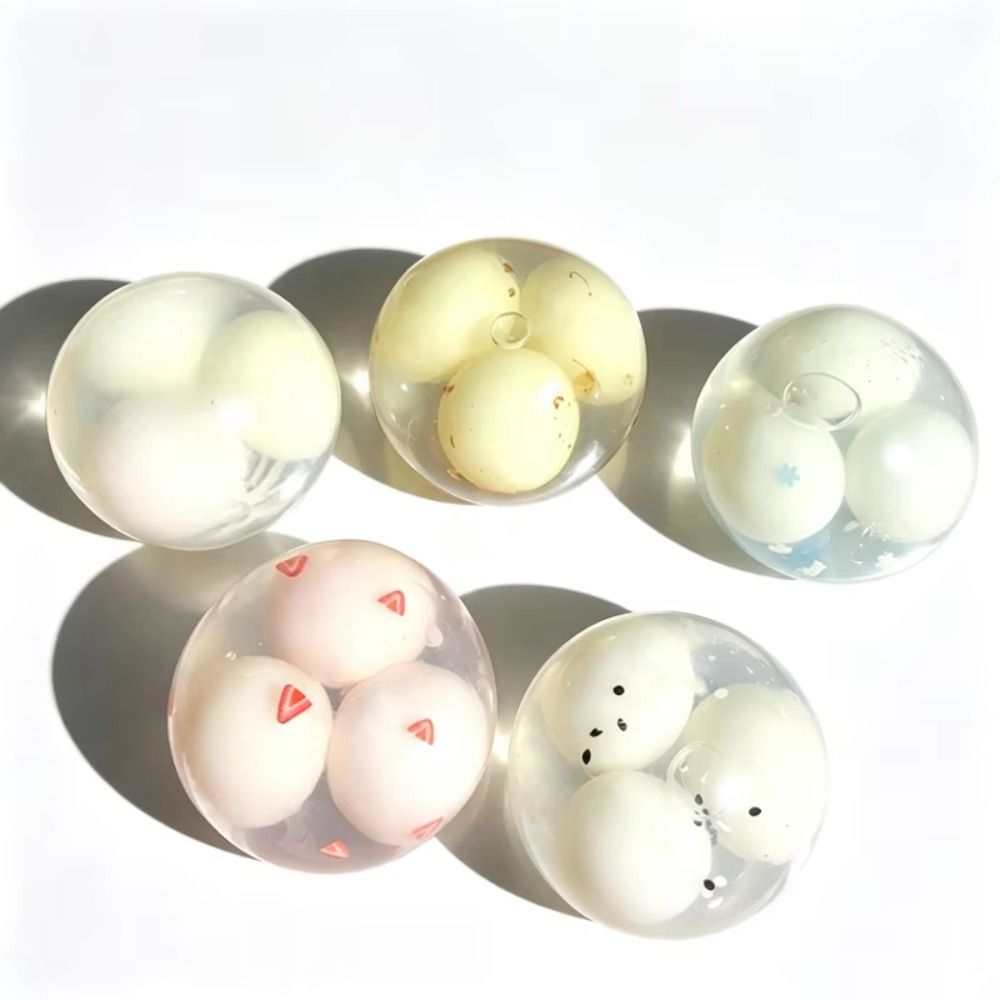 Kids Toys Dumplings - Ezilebilir Çıtır Top Yumuşak Stres Giderici