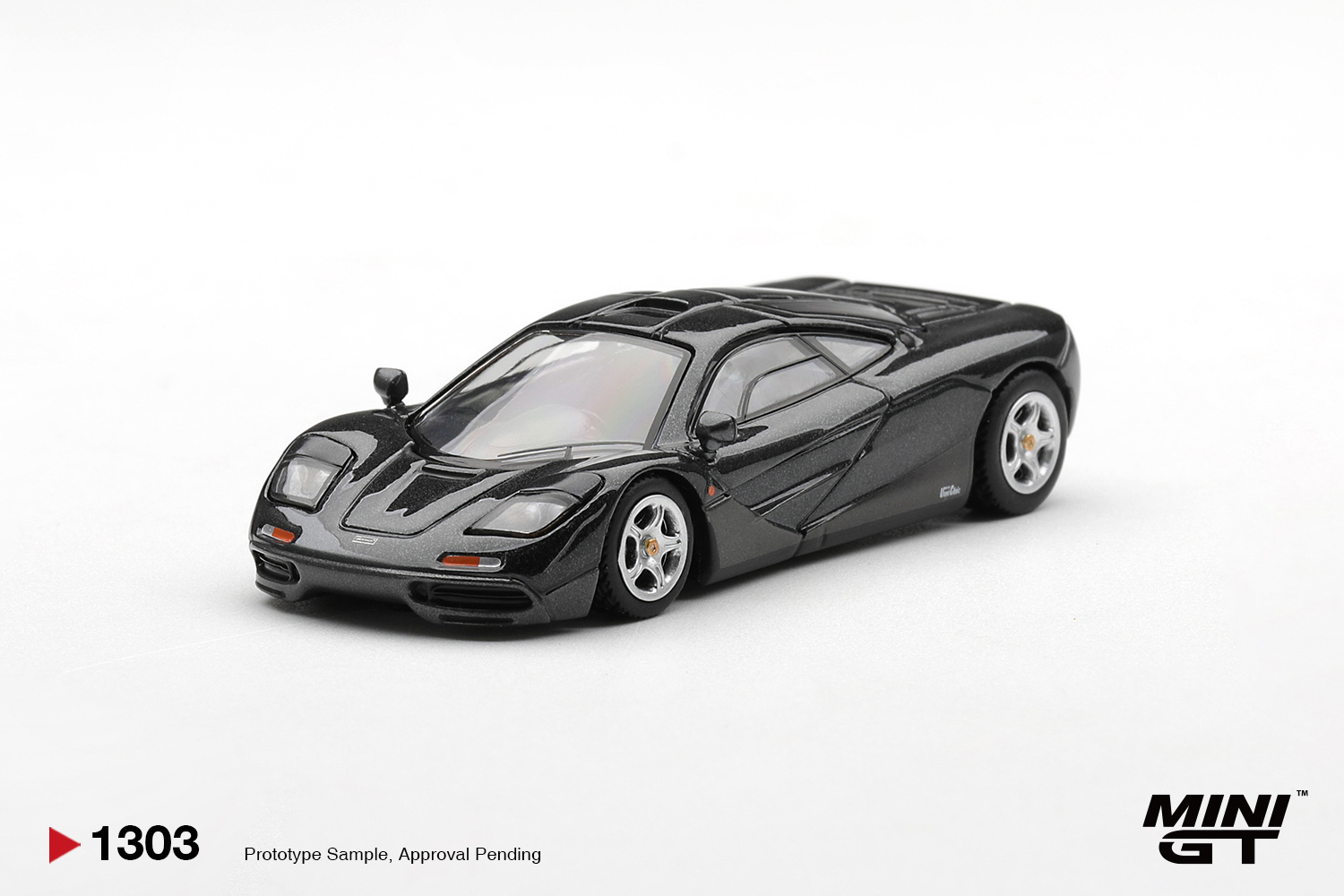 Kids Toys Boys - MINIGT 1/64 McLaren F1 Mavi Siyah