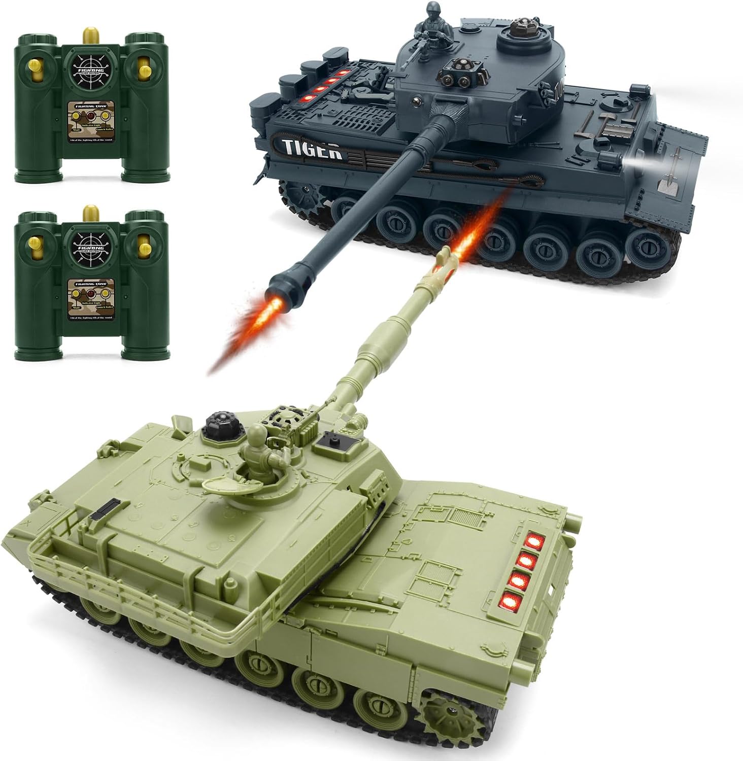 Kids Toys Channel - 1/28 Ölçekli Uzaktan Kumandalı Muharebe Tankı