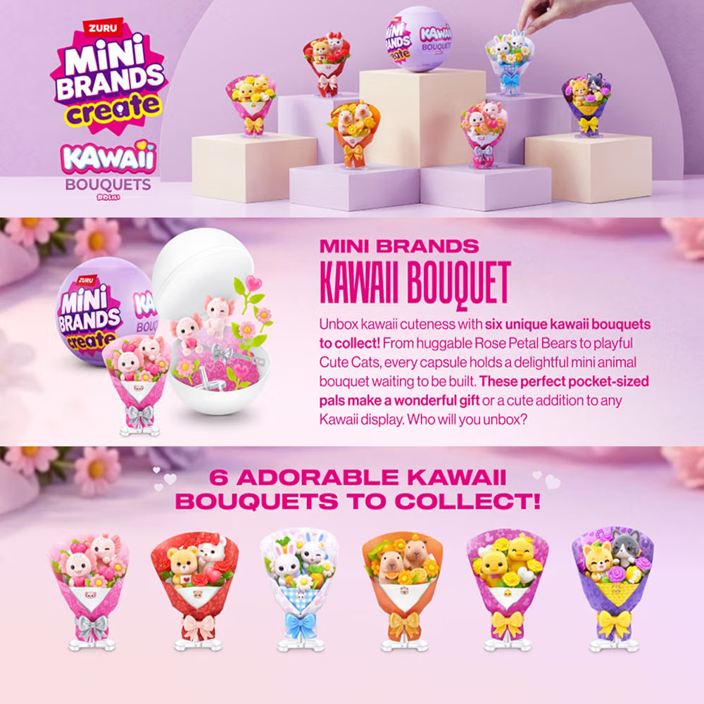 ZURU Mini Brands Mini Kawaii B - Kids Toys Brand incelemesi ve fiyatı