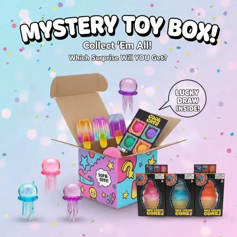 Yumuşak Gizem Kutusu, Yavaş Yü - Kids' Toy incelemesi ve fiyatı
