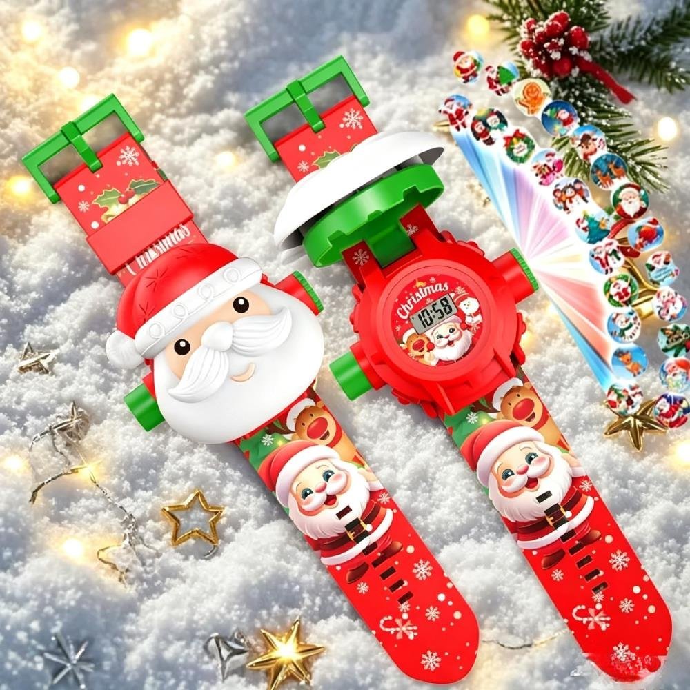 Noel Temalı Projeksiyonlu Saat - Kids' Toy incelemesi ve fiyatı