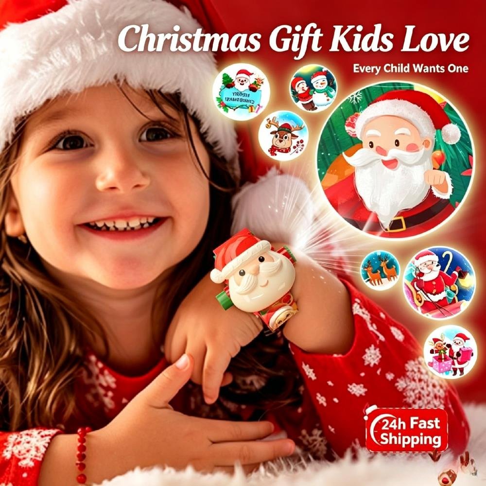 Noel Temalı Projeksiyonlu Saat - Kids' Toy incelemesi ve fiyatı