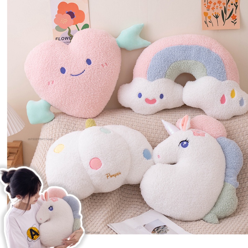 Yumuşak peluş gökkuşağı gülüms - Unicorn Stuffed Toy incelemesi ve fiyatı