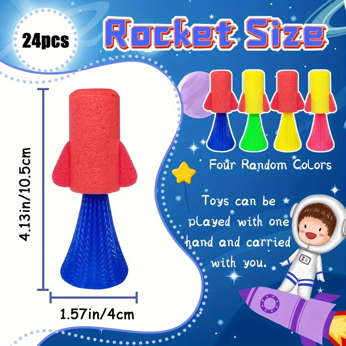 12/24 adet atlama bahar roketl - Kids Toys Jumping Poppers incelemesi ve fiyatı