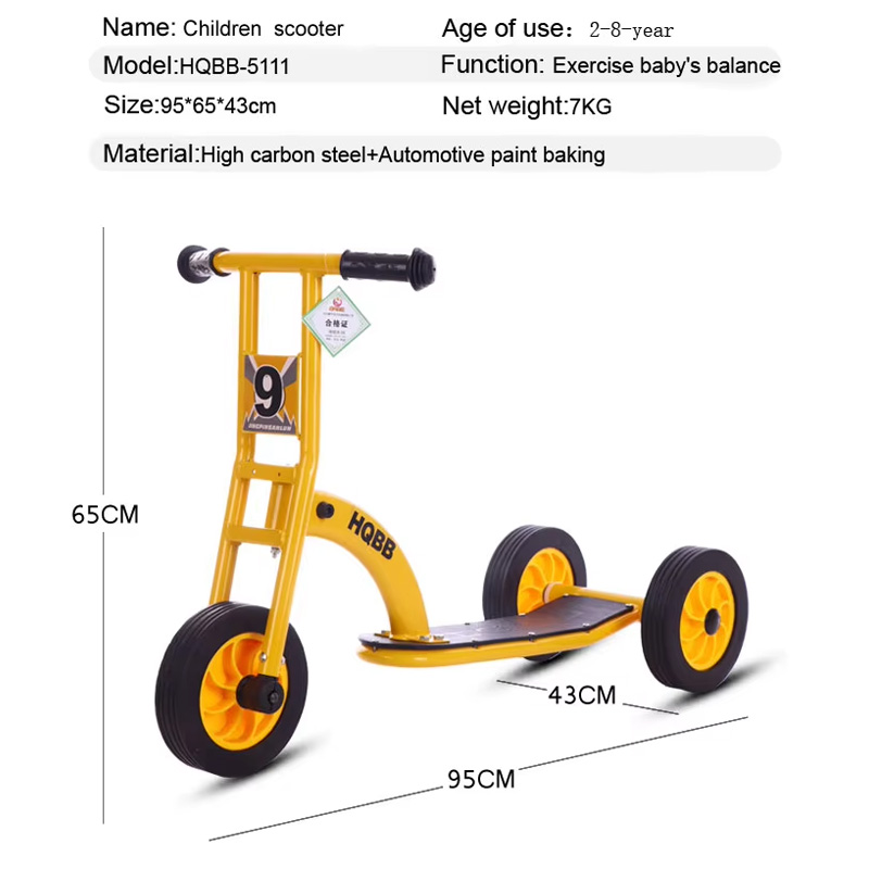 Yüksek Karbonlu Çelik 3 Tekerl - Kids Toys Scooter incelemesi ve fiyatı