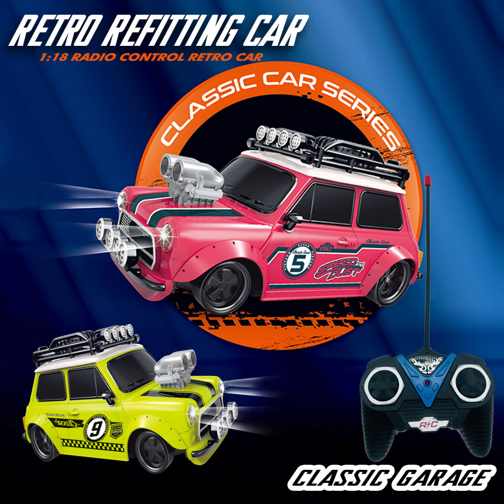 1:18 Retro Modifiye MINI Araba - Kids Toys Channel incelemesi ve fiyatı
