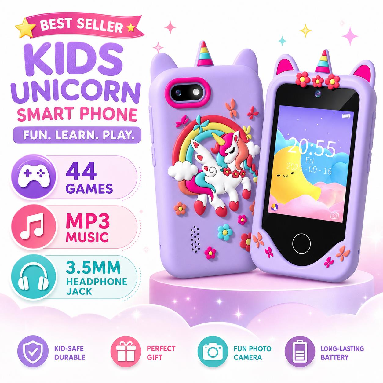 Çocuklar için Akıllı Oyuncak T - Kids Toys Smartphone incelemesi ve fiyatı