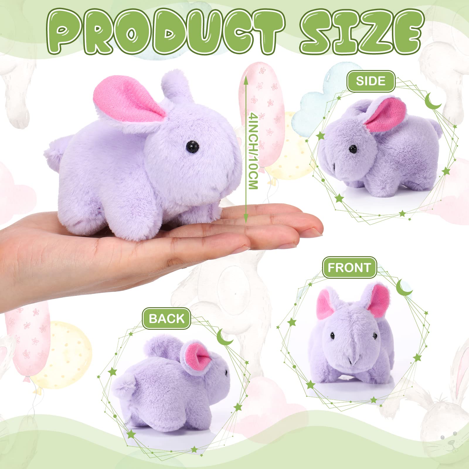 Toplu Mini Tavşan Peluş Oyunca - Unicorn Stuffed Toy incelemesi ve fiyatı