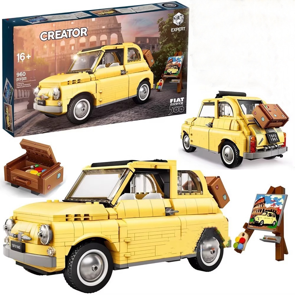 Uyumlu Lego 10271 Fiat 500 Sey - Kids Toys Under 500 incelemesi ve fiyatı