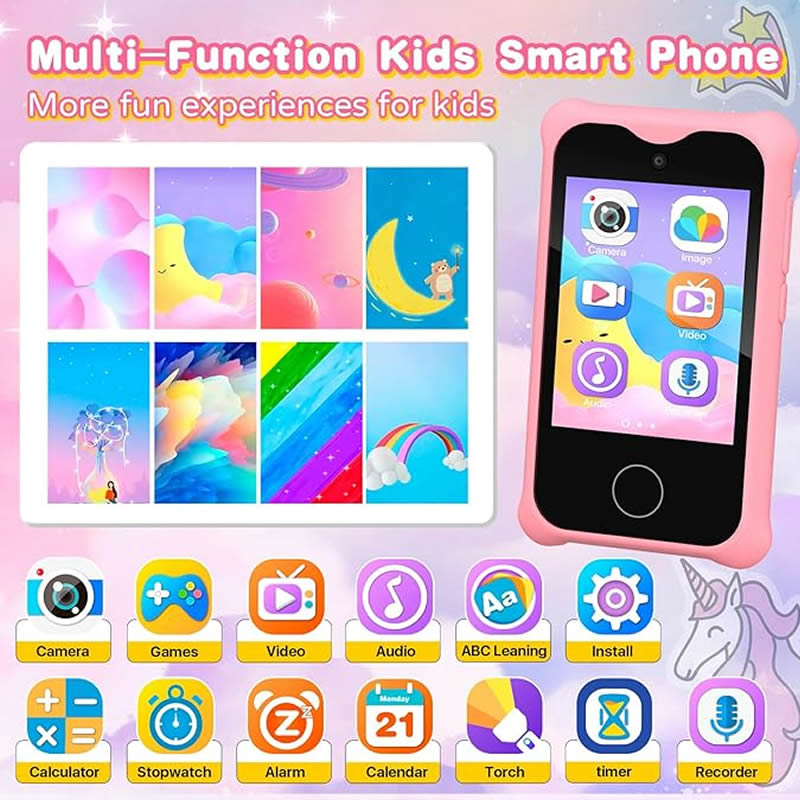 Dijital Kamera Çocuk Akıllı Te - Kids Toys Smartphone incelemesi ve fiyatı