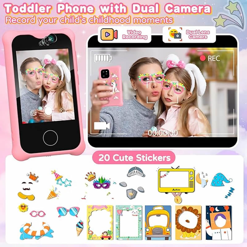 Dijital Kamera Çocuk Akıllı Te - Kids Toys Smartphone incelemesi ve fiyatı