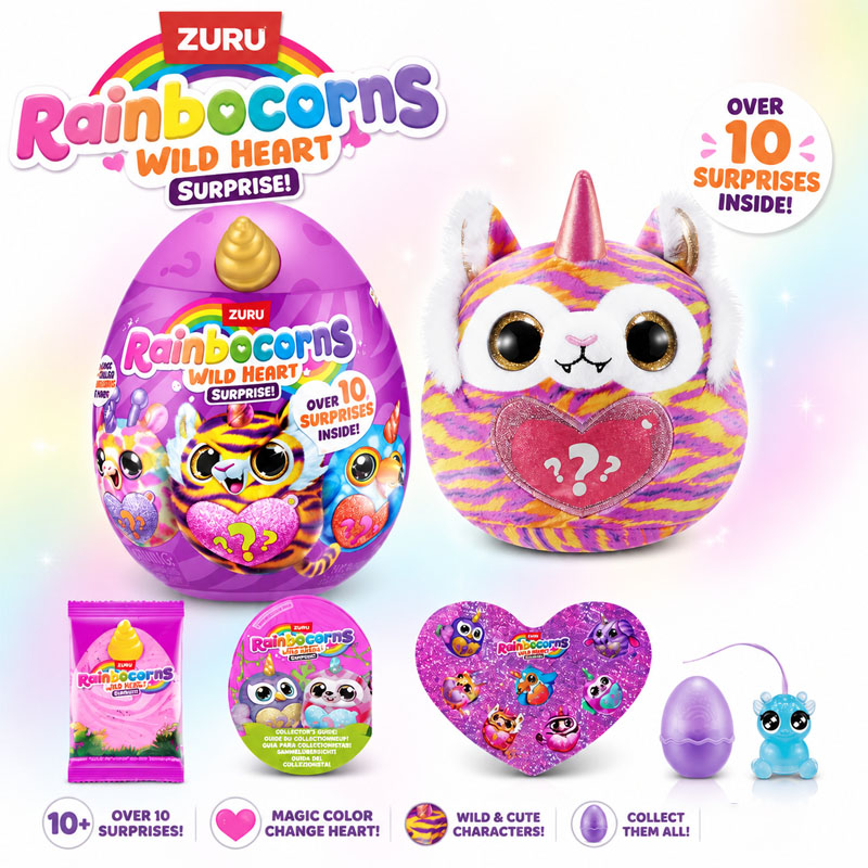 ZURU Rainocorns Vahşi Kalp Sür - Unicorn Stuffed Toy incelemesi ve fiyatı