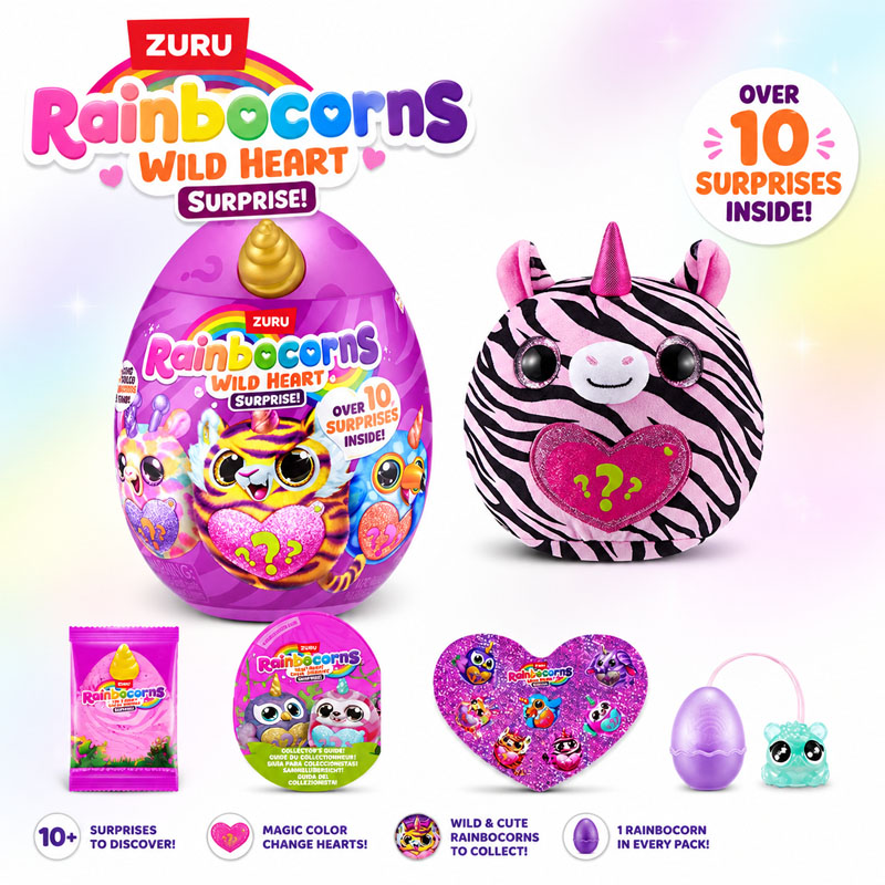 ZURU Rainocorns Vahşi Kalp Sür - Unicorn Stuffed Toy incelemesi ve fiyatı