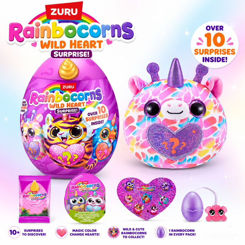ZURU Rainocorns Vahşi Kalp Sür - Unicorn Stuffed Toy incelemesi ve fiyatı