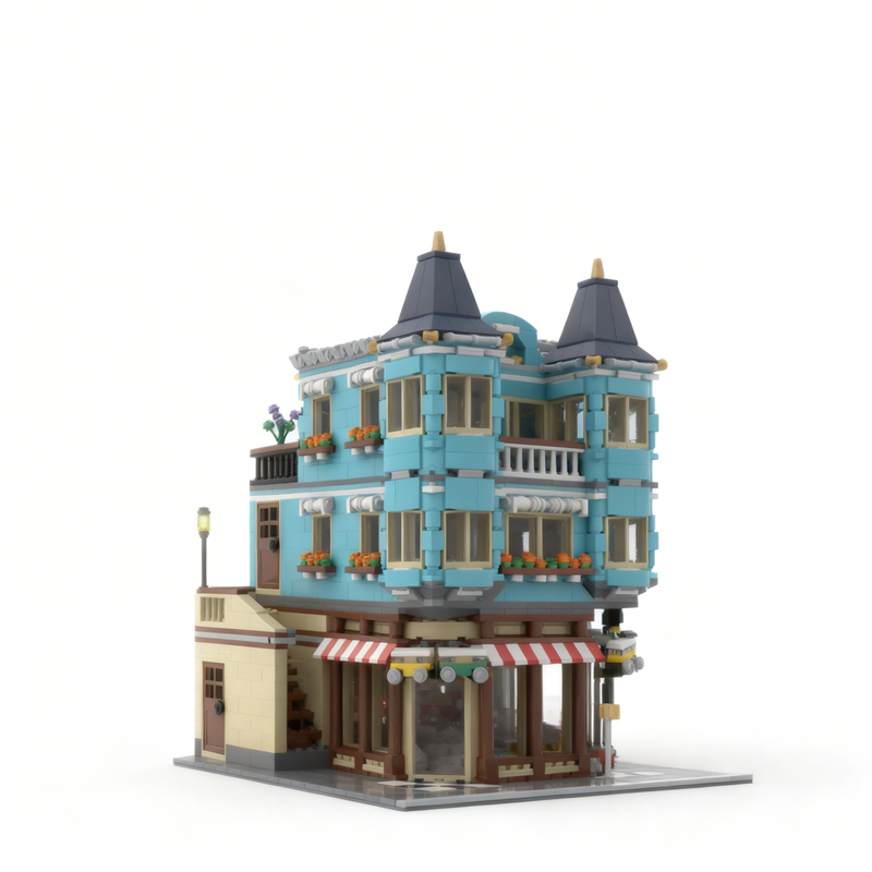 2231 parça MOC Kasaba Evi Oyun - Kids Toys Now incelemesi ve fiyatı